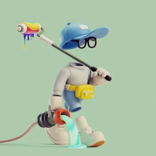 Invisible Friends 3D #648
