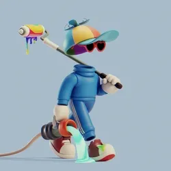 Invisible Friends 3D #3030