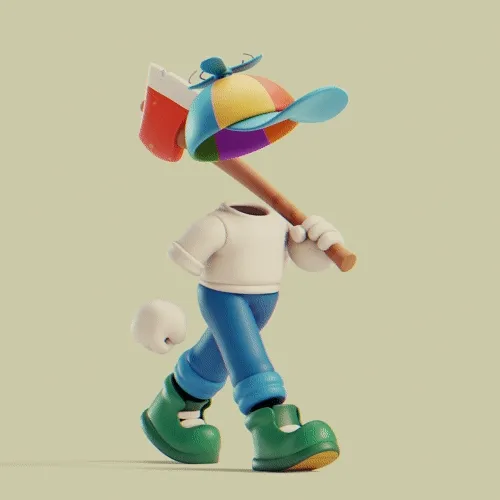 3d Invisible Friends