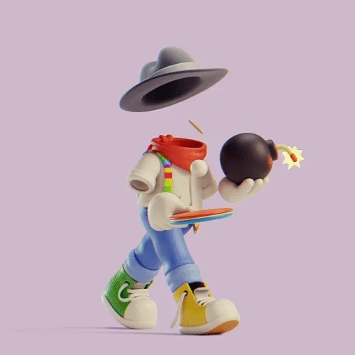 Invisible Friends 3D #2982