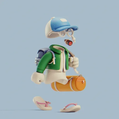 3d Invisible Friends