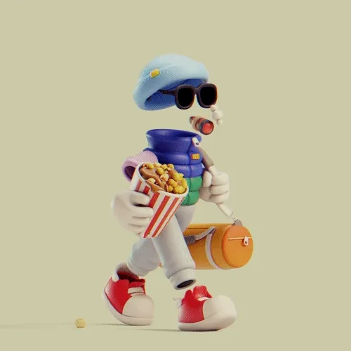 Invisible Friends 3D #4493