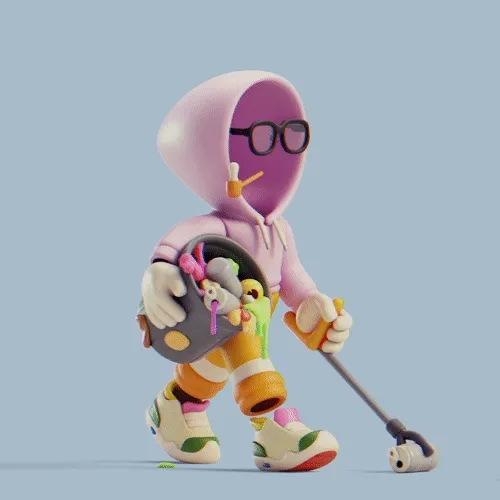Invisible Friends 3D #519