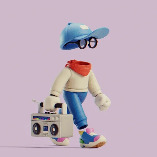 Invisible Friends 3D #1574