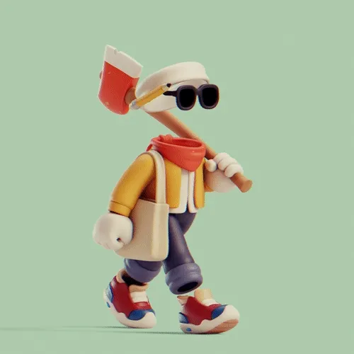 3d Invisible Friends
