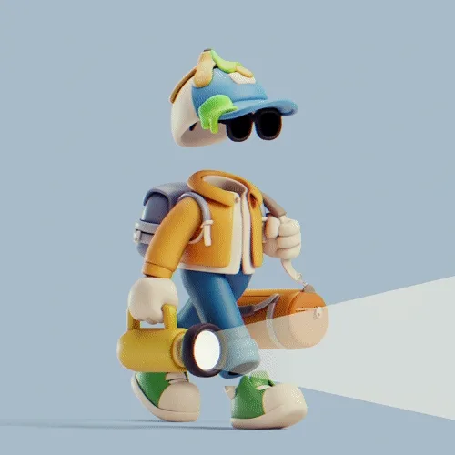 Invisible Friends 3D #4964