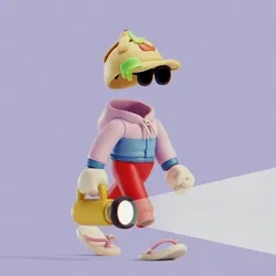 Invisible Friends 3D #380