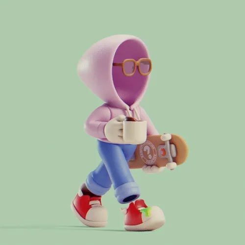 Invisible Friends 3D #1384