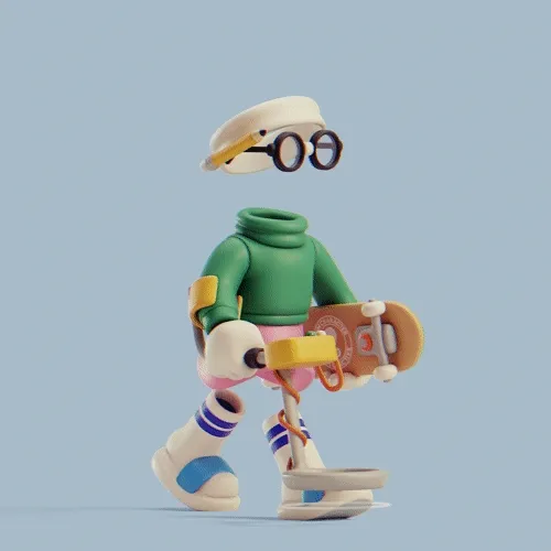 3d Invisible Friends