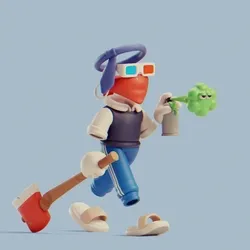 Invisible Friends 3D #68