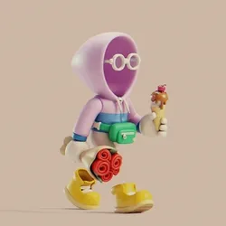 Invisible Friends 3D #1944