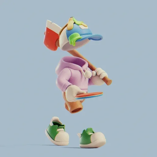 Invisible Friends 3D #1878