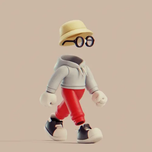 Invisible Friends 3D #1276