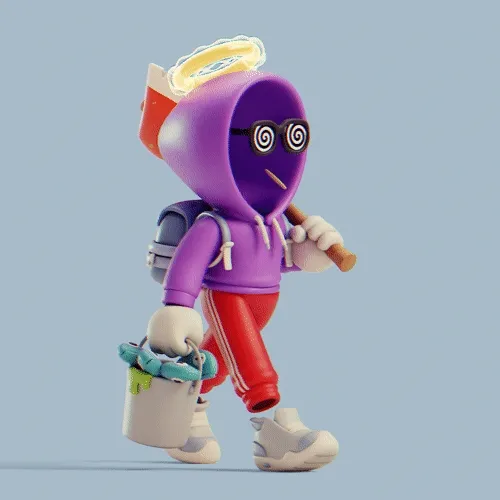 Invisible Friends 3D #1123