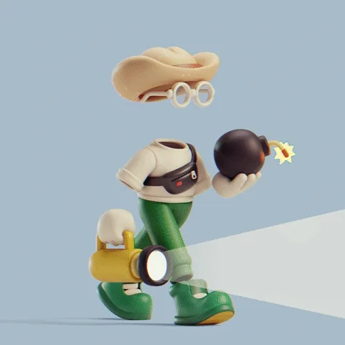 3d Invisible Friends