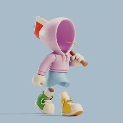 Invisible Friends 3D #4116