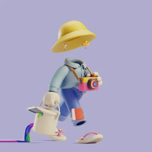 3d Invisible Friends