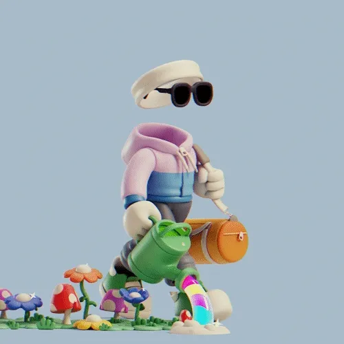 Invisible Friends 3D #3303