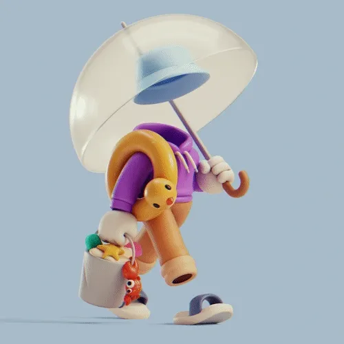 Invisible Friends 3D #4957