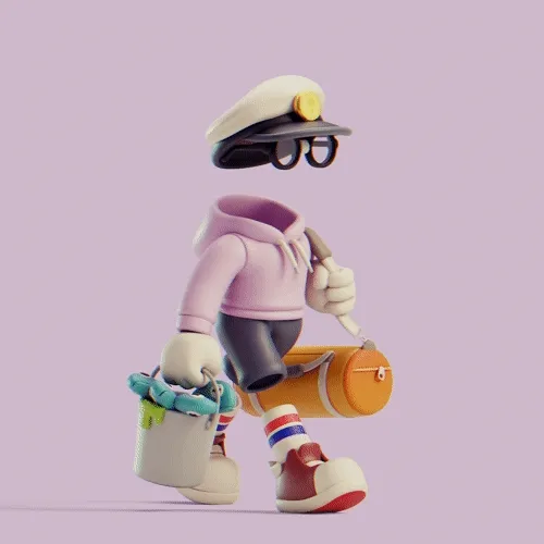 Invisible Friends 3D #4681