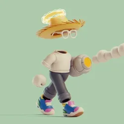 Invisible Friends 3D #2124