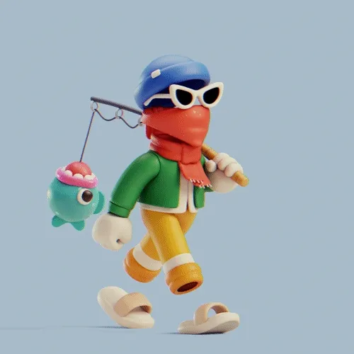 Invisible Friends 3D #3655