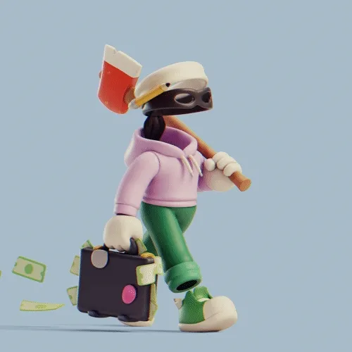Invisible Friends 3D #4106