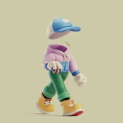 3d Invisible Friends