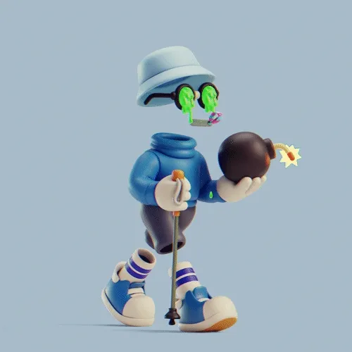 Invisible Friends 3D #3808