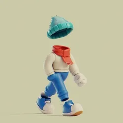 Invisible Friends 3D #502