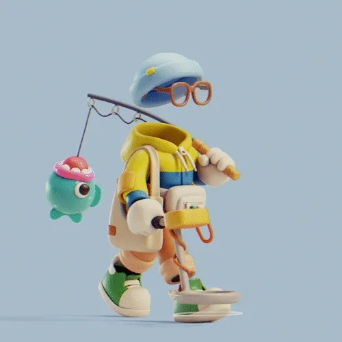 Invisible Friends 3D #3113