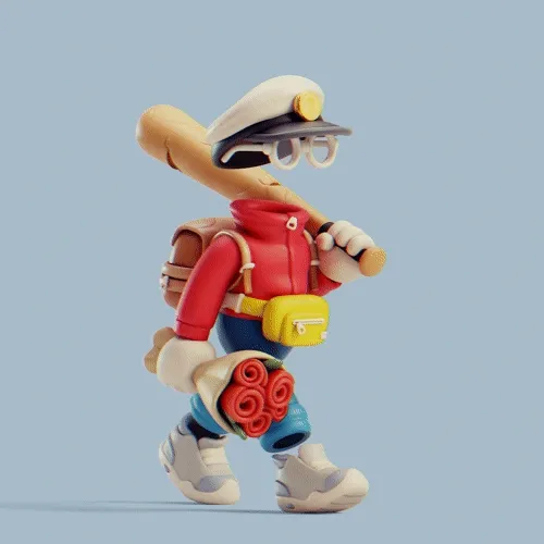 Invisible Friends 3D #520
