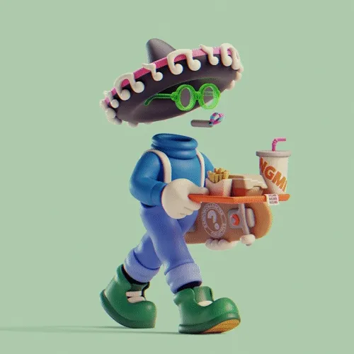 Invisible Friends 3D #2673