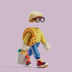 Invisible Friends 3D #533