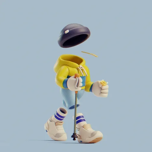 Invisible Friends 3D #1666