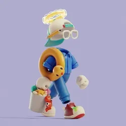 Invisible Friends 3D #335
