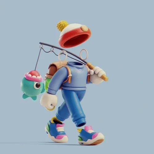 Invisible Friends 3D #3723
