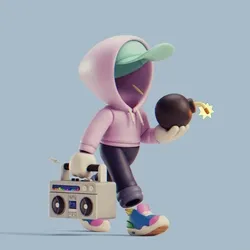 Invisible Friends 3D #1500
