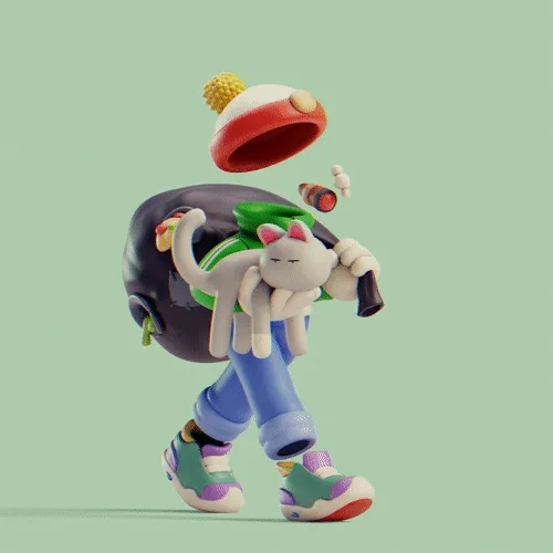 Invisible Friends 3D #4963