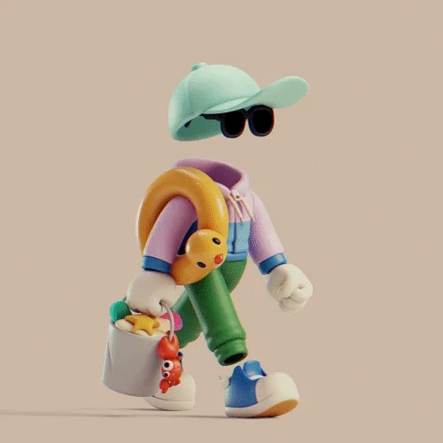 3d Invisible Friends