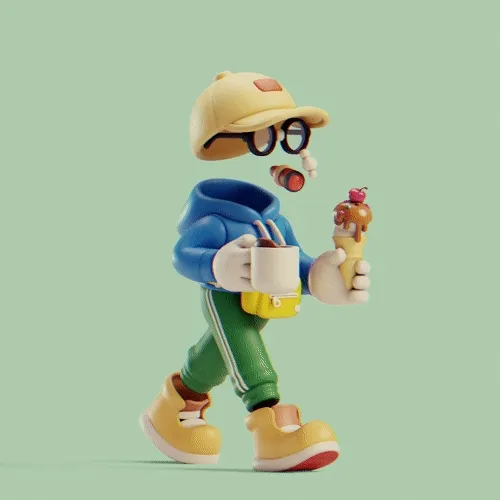 Invisible Friends 3D #2492