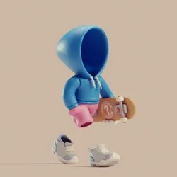 Invisible Friends 3D #1196