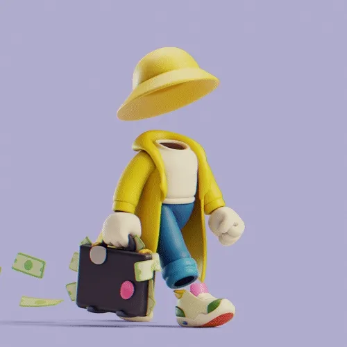 3d Invisible Friends