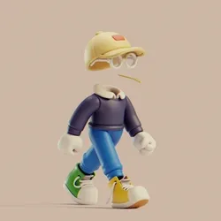 Invisible Friends 3D #1855
