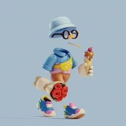 Invisible Friends 3D #3533