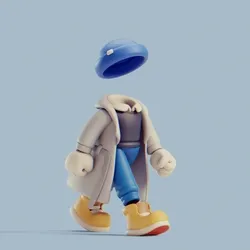 Invisible Friends 3D #975