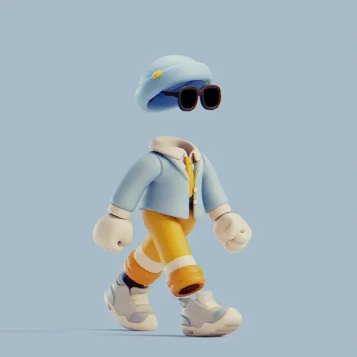 Invisible Friends 3D #3013