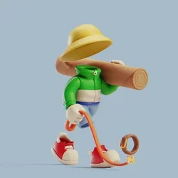 Invisible Friends 3D #3624