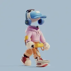 Invisible Friends 3D #3964