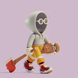 Invisible Friends 3D #2194